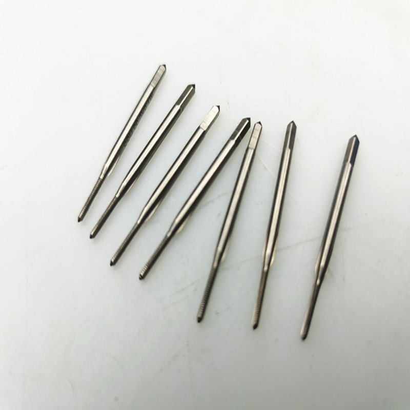 微小径丝锥 丝攻高速钢直M0.8M0.9M1M1.2M1.M1.4M1.5M1.6M1.7M1.8