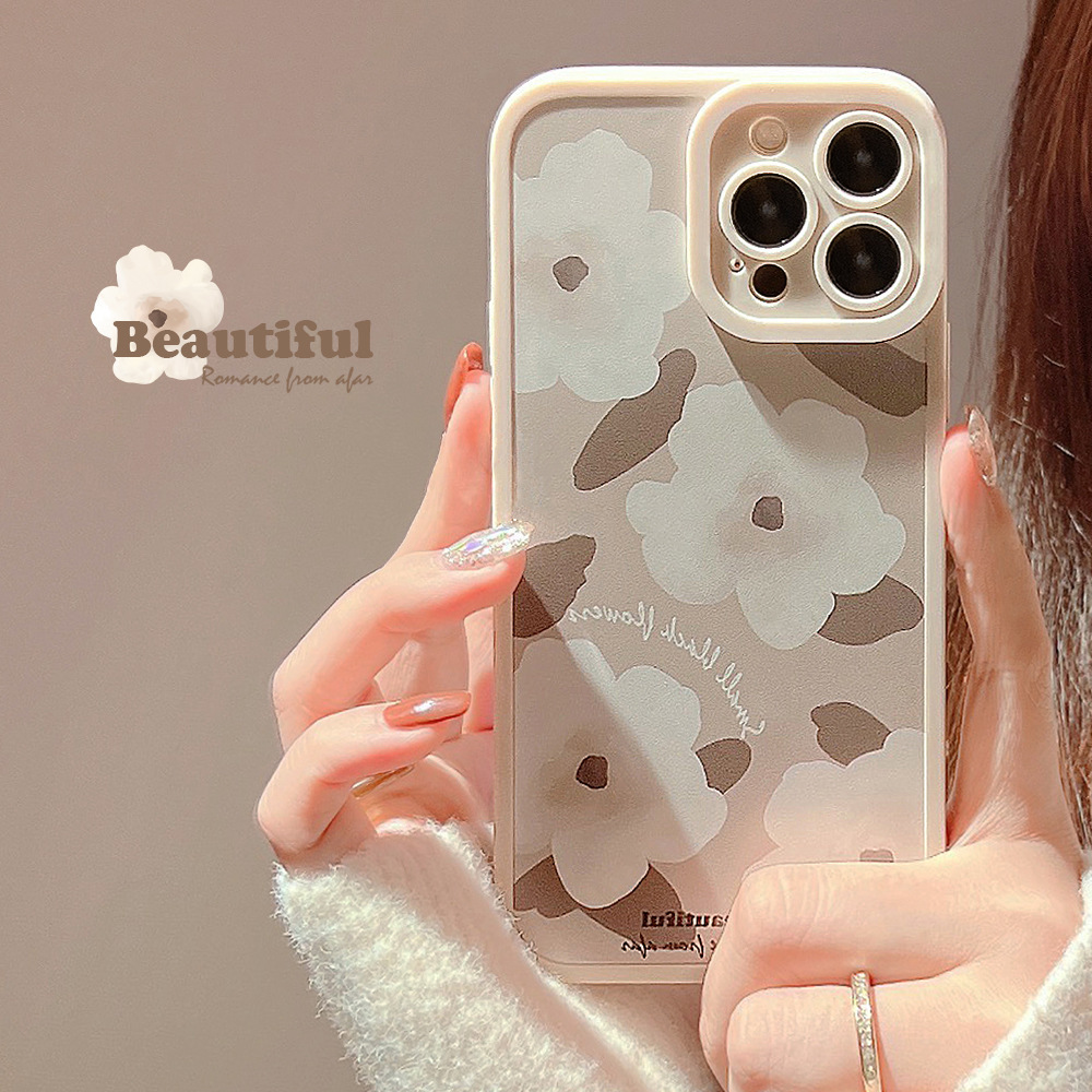 Flor iphone15 Apple 14 funda para teléfono móvil al por mayor 13promax Angel Eye 11 funda suave 16 aplicación literaria 12