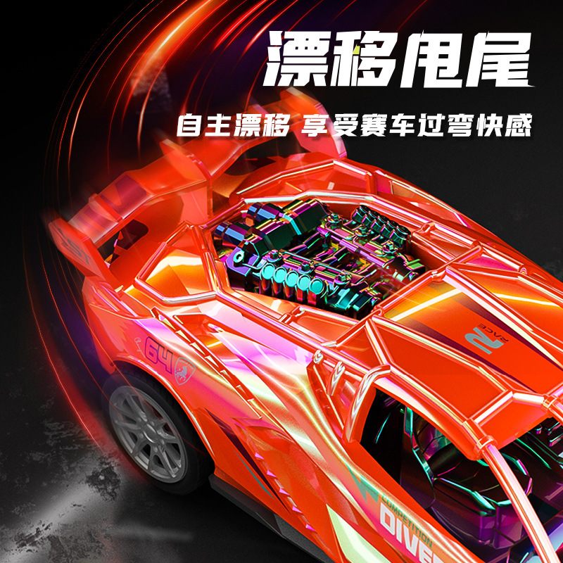 Inercia de juguete coche de carreras para niños 1 - 13 años de edad modelo de simulación de automóviles deslizantes al por mayor