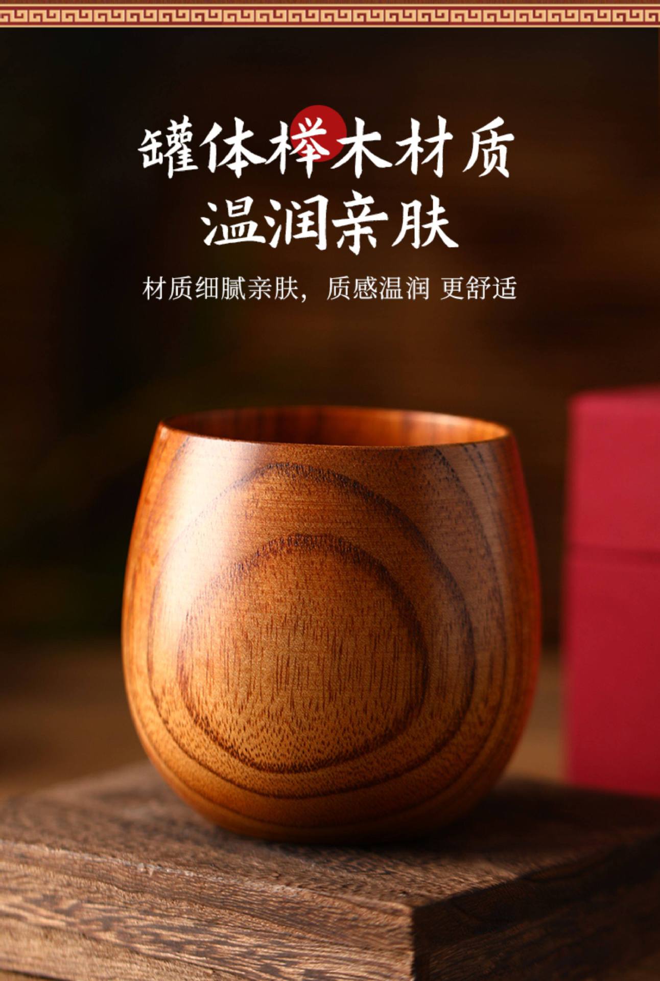 Handheld Moxa Stick Burner Box Wooden Moxibustion Tool with 108 Aged Moxa Cones for Body Warming key features