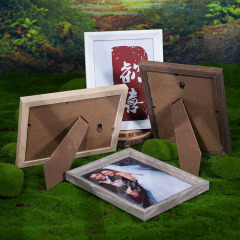 Retro wooden photo frame diy frame simple 678-inch ornaments wholesale photo studio photo wedding photo small photo frame table