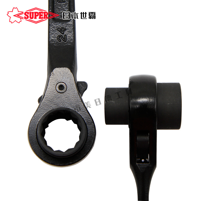 世霸尖尾棘轮套筒扳手主图4