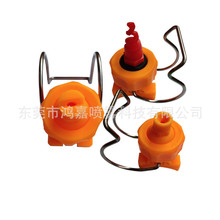 19966 CT6530 6520 6510 pp塑料可调型球形夹扣喷嘴喷淋 清洗喷头