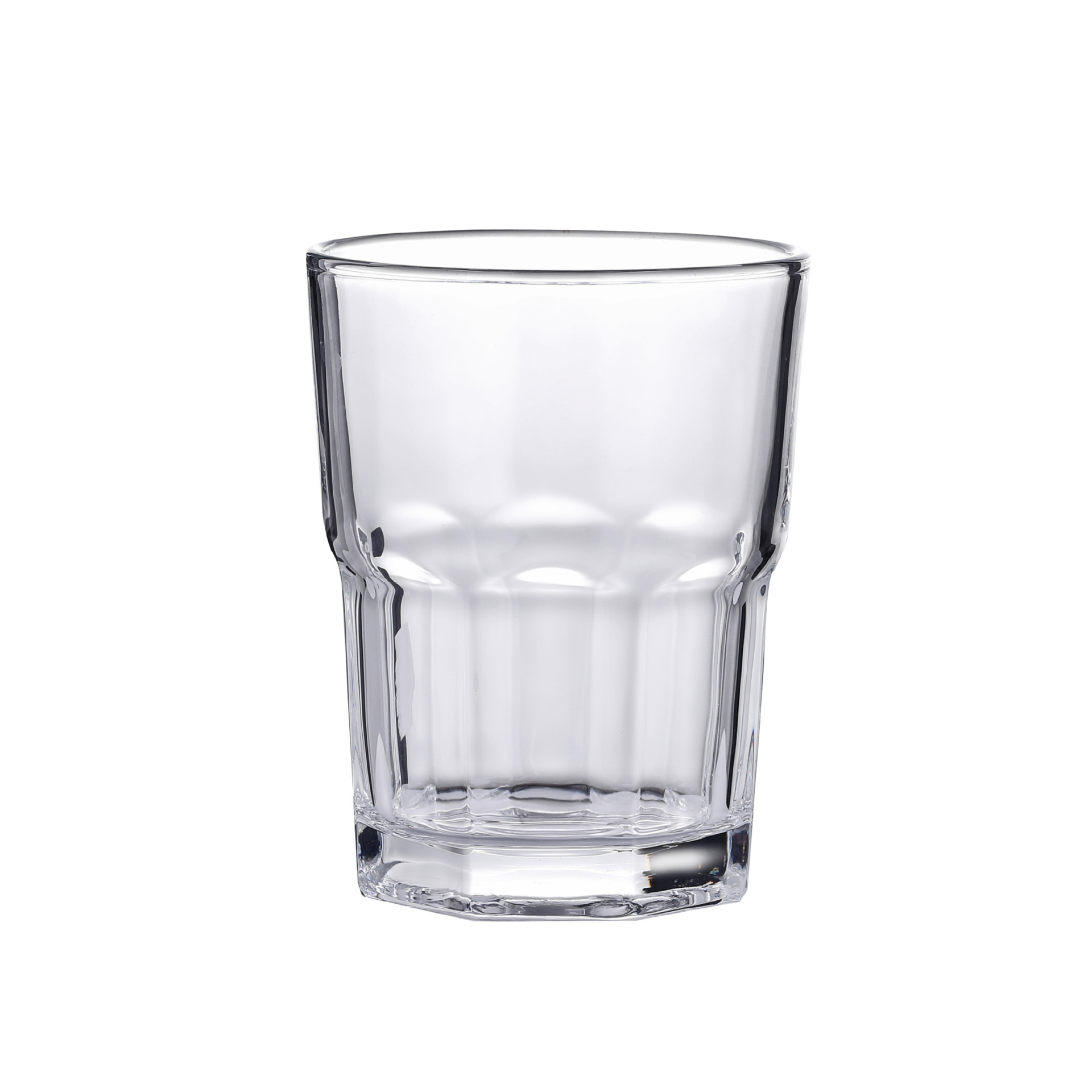 Vidrio templado Barra de KTV engrosada taza octogonal taza de té resistente a la caída whisky copa de vino bebida fría vaso de cerveza