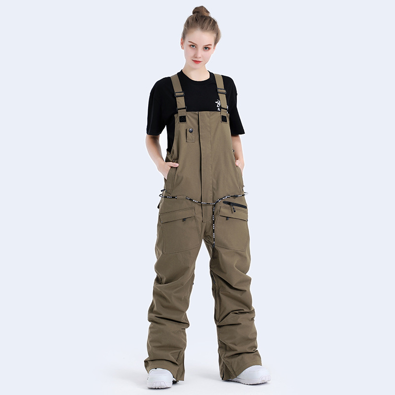 Skibroeken Overalls voor heren en dames Warme winddichte sneeuw outdooruitrusting Snowboardkleding sneeuwbroeken_voghion.com