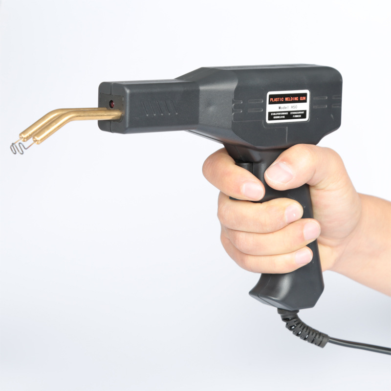 Gran por mayor seguro de automóviles soldador de goma pistola de soldadura caja de plástico equipo de reparación de soldadura de plástico soldador de clavo