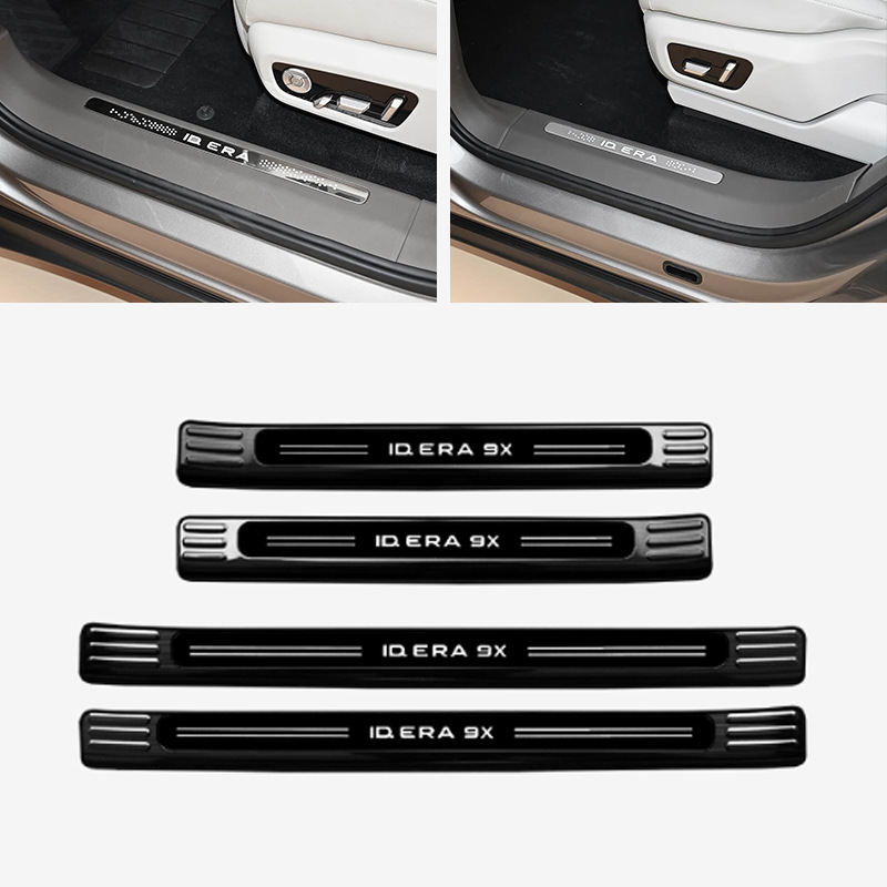 Suitable for Volkswagen Id.Era 9X Stainless Steel Threshold Strip Modification, Welcome Pedal, Trunk Rear Guard Plate, Tailgate