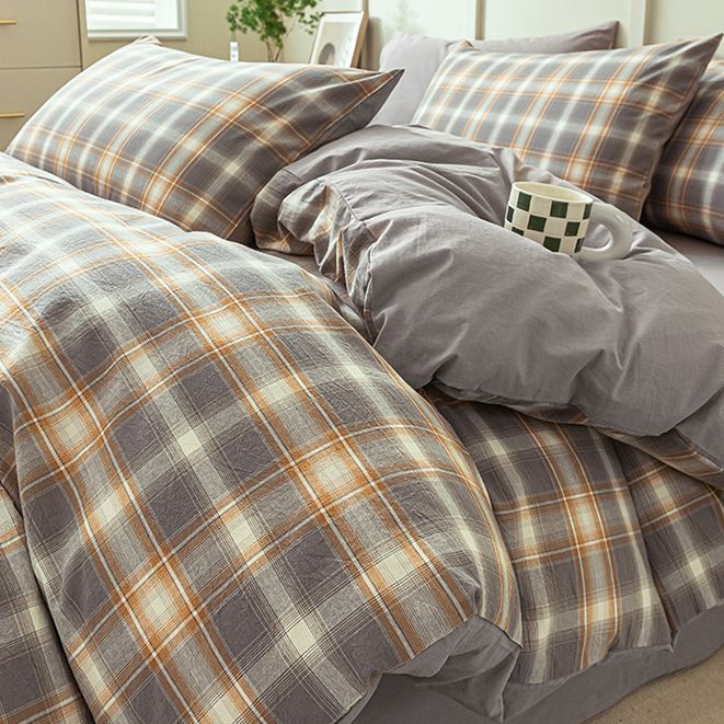 Funda de edredón de algodón de algodón de una sola pieza 180x220 Funda de edredón individual 150x200x230cm Funda de edredón simple de lujo ligero de alta gama