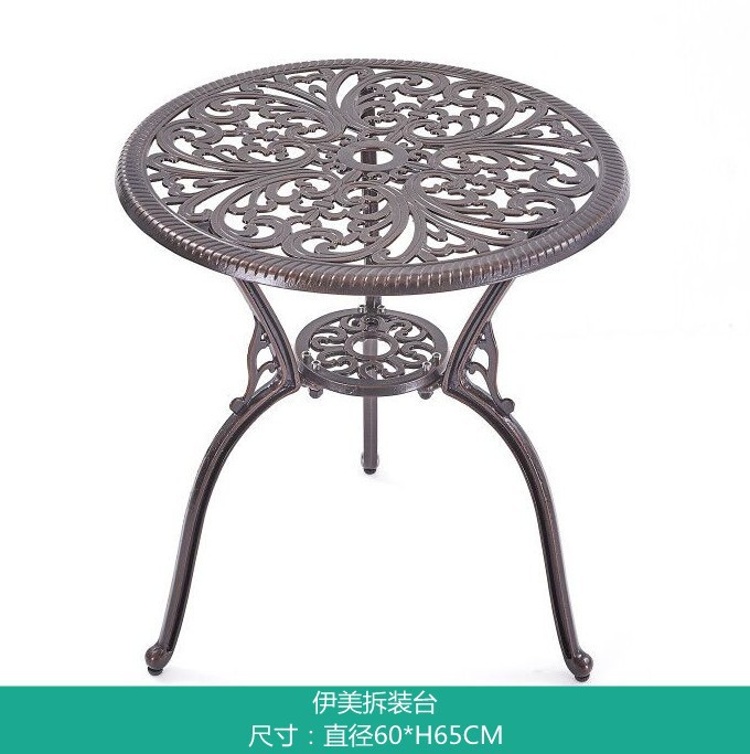 60cm Yimei desmontaje mesa (2 hojas)