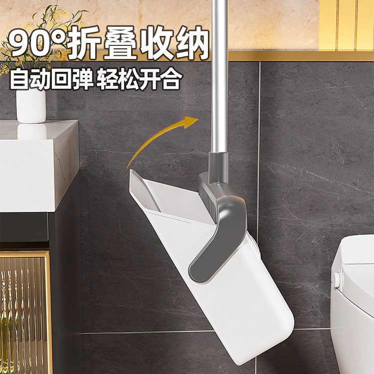 Broom, handle, set, dustpan for home use, folding garbage can, new collection, 3 piece set