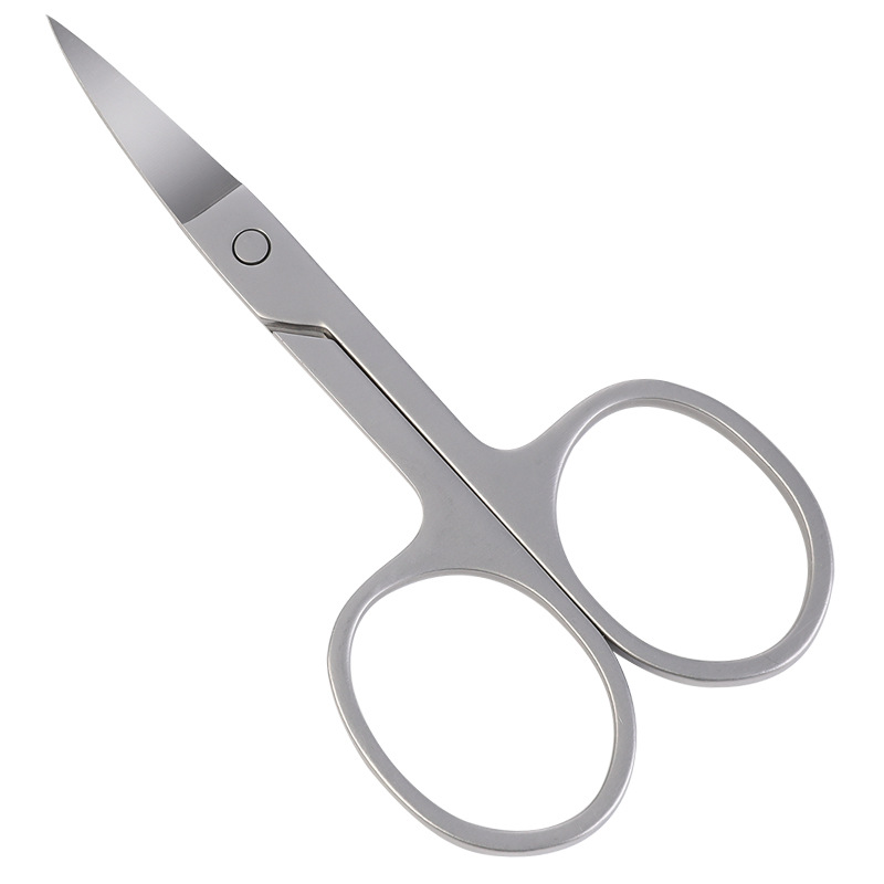 不锈钢美容剪刀美妆工具小剪刀直尖头修眉毛胡须假睫毛化妆剪刀批