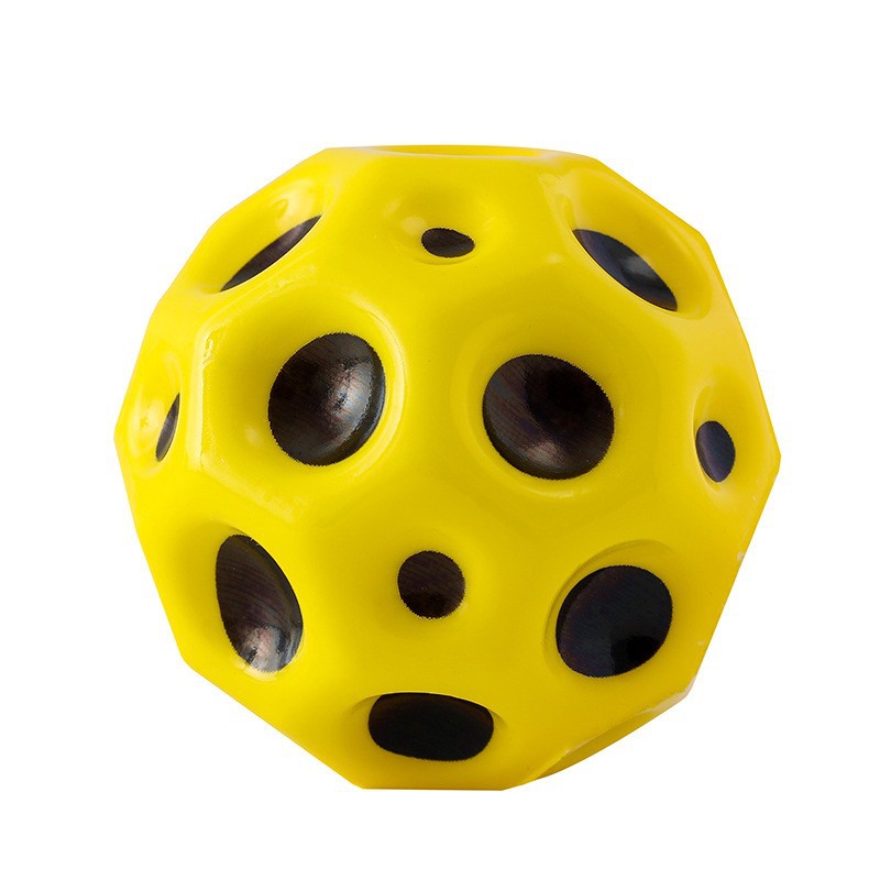 Bolas elásticas de explosión de alto resbalaje agujero bola bola espuma bola porosa 10CM interacción padre-hijo alivio de compresión juguetes al por mayor