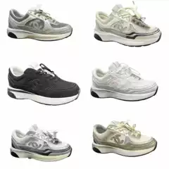 Chan Style Silver Corner King Sneakers 2026 New Mesh Versatile Low Top Casual Unisex Shoes Thick Sole Dad Shoes