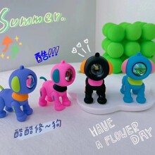 2025新款钥匙扣挂件小众高颜值电镀硅胶书包钥匙链挂饰