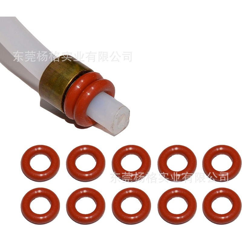 Coffee machine pressure pipe Teflon pipe sealing ring for Saeco Philips silicone rubber sealing ring O-ring Coffee machine pressure pipe Teflon pipe sealing ring for Saeco Philips silicone rubber sealing ring O-ring