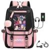 Fur ball style witch hunter group-black pink 7