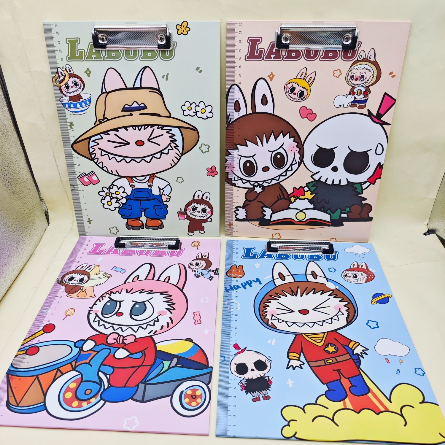 Nuevo StarBaby A4 cartón de dibujos animados Steely multifuncional escritura tablero de soporte para estudiantes de primaria examen tablero de soporte necesario image 54