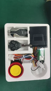 Motosiklet Siqnalizasiya Oğurluq Əleyhinə Cihaz Pultlu, Açarız Başlanğıc, 12V Skuter Su Keçirməyən