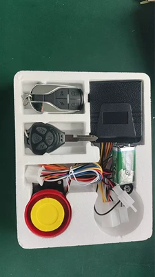 Motorcycle Alarm Anti-Theft Device with Remote Control, Keyless Start, One-Button Ignition and Shutdown, 12V Scooter Waterproof Universal (Motorcycle Safety Supplies)