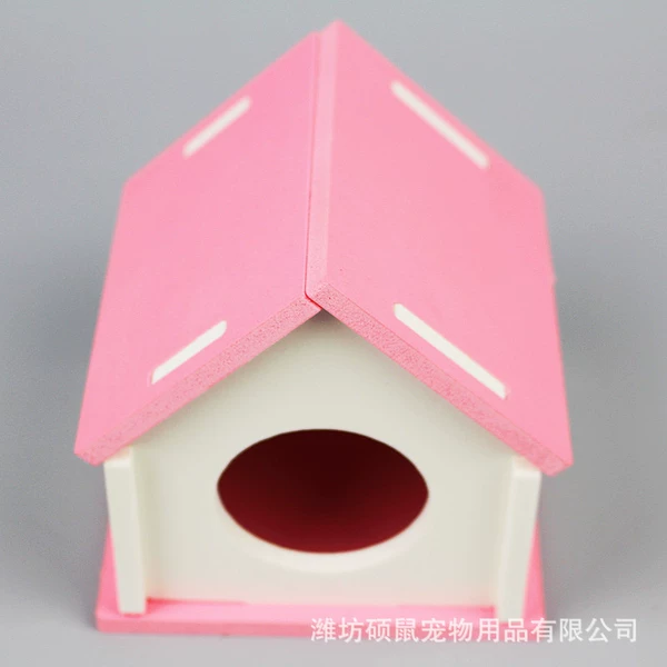 Pink and white
