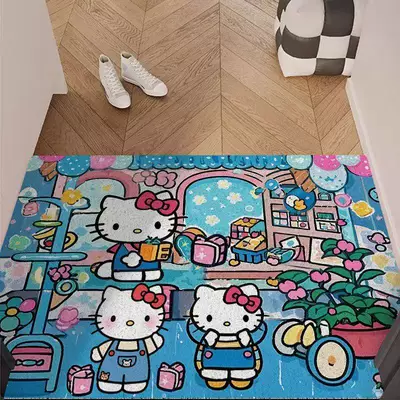 Dust Removal Mat, Avtomobil döşəmə paspasları - katies-magic-closet-4060cm-silk-circle