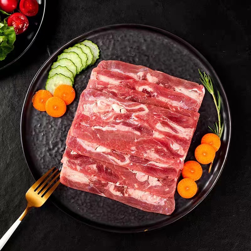 肥牛砖 内蒙古牛肉卷火锅食材涮锅牛肉片 雪花牛肉卷