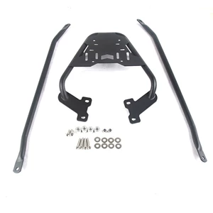 Suitable for Nx400/Cb500X Motorcycle Modified Rear Rack Universal Stainless Steel Black Luggage Rear Rack