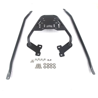 Suitable for Nx400/Cb500X Motorcycle Modified Rear Rack Universal Stainless Steel Black Luggage Rear Rack