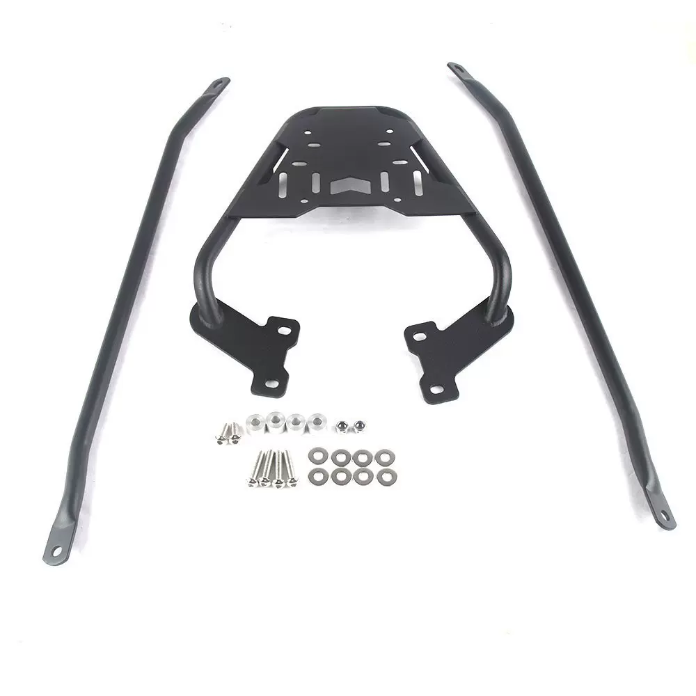 适用于CB400X/CB500X摩托车改装后尾架通用不锈钢黑色行李后货架