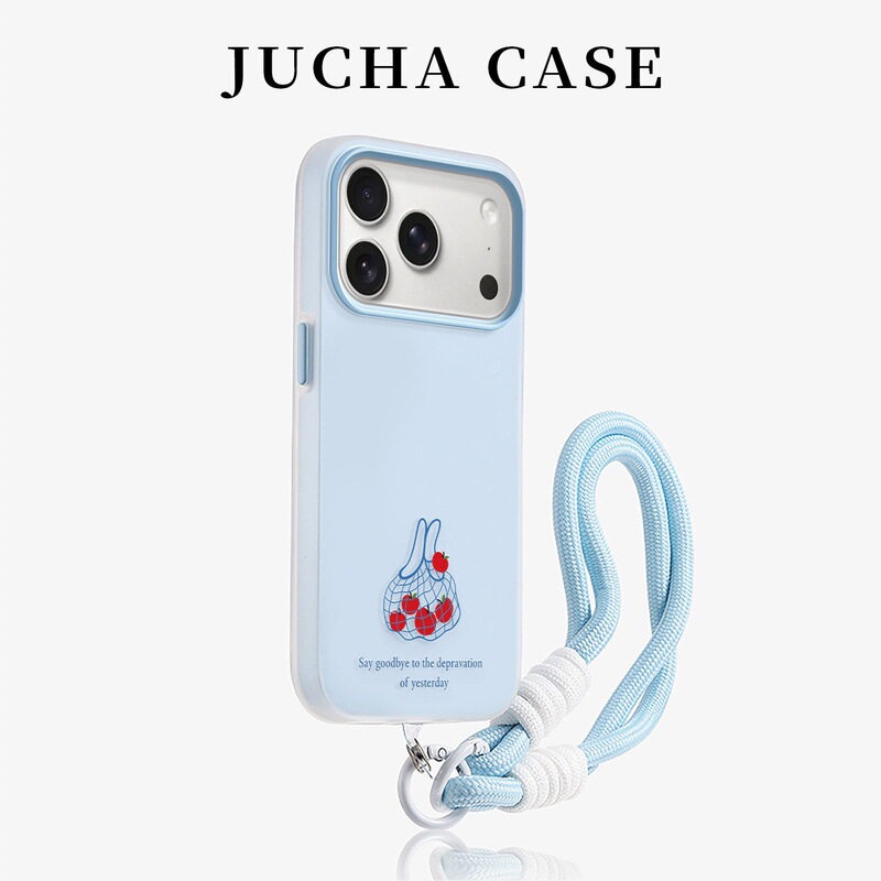 Suitable for Apple 17 Pro Max phone case, new trendy 16 high-end iPhone with lanyard shopping bag Apple Suitable for Apple 17 Pro Max phone case, new trendy 16 high-end iPhone with lanyard shopping bag Apple