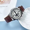 Glossy men's watch, quartz belt for leisure, swiss watch, wholesale