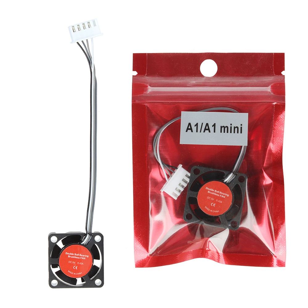 Tuozhuzi A1 mini/A1 сопло хотэнда, сборка печатающей головки, термоизоляционный силиконовый рукав, шестерня экструдера, вентилятор