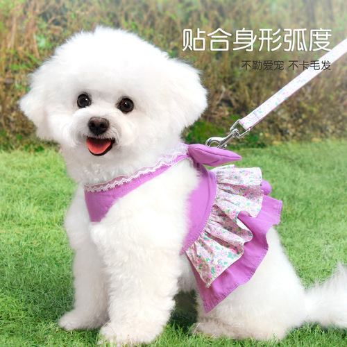 Cat leash anti-breakaway special cat leash small dog harness rope cat leash pet dog leash for walking dogs