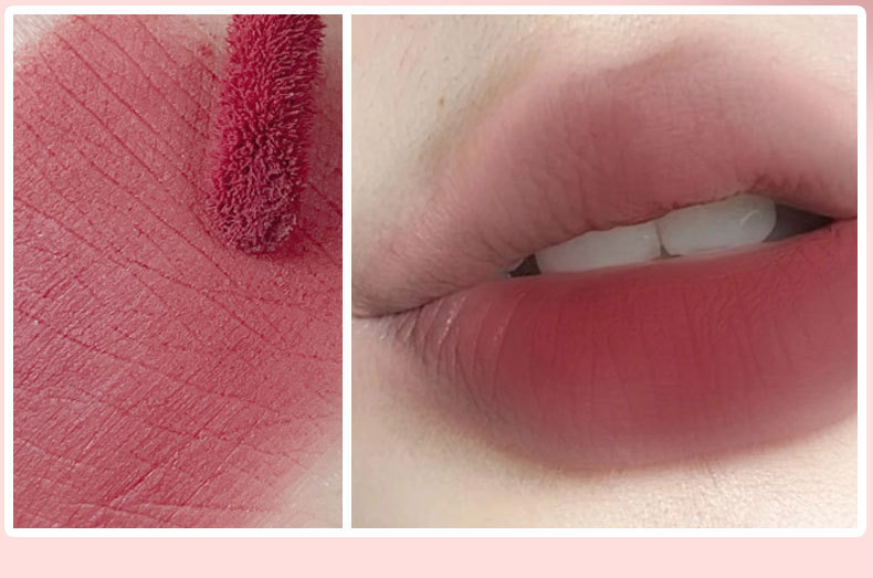 kakashow Sweetheart Bear Lip Gloss Velvet matte Glaze Mud moisturizing and non-stick cup 6-color lipstick Whitening undefined