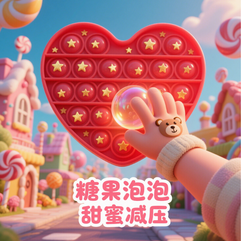 跨境发泄减压玩具套装Among us灭鼠先锋fidget cube编织网挤压豆