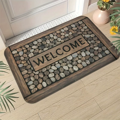 Paw Floor Mat Bathroom Floor: Avtomobil döşəmə paspasları - 0yus5cty-2-4060cm-skin-friendly-flannel-dot-plastic-bottom