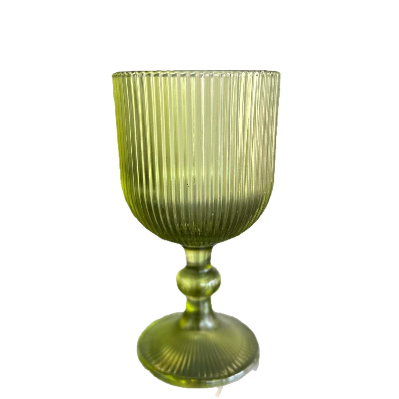 Vintage vidrio de colores tazas de vino vertical taza de jugo taza de helado taza de restaurante ruso decoración de mesa de boda francesa