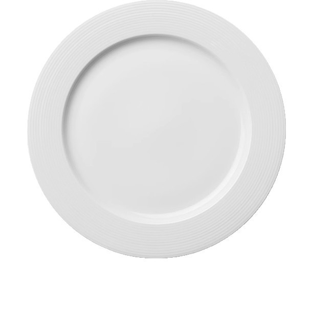 Transfronterizo cola única serie de línea de cerámica de perla blanca cubierta de espaguetas plato de filete taza de café espresso
