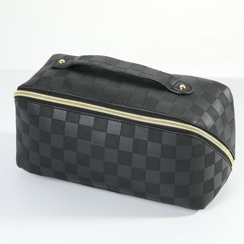 [Alta calidad] Bolsa De Almohada bandeja de ajedrez bolsa de almacenamiento de cosméticos de gran capacidad embrague multifuncional portátil