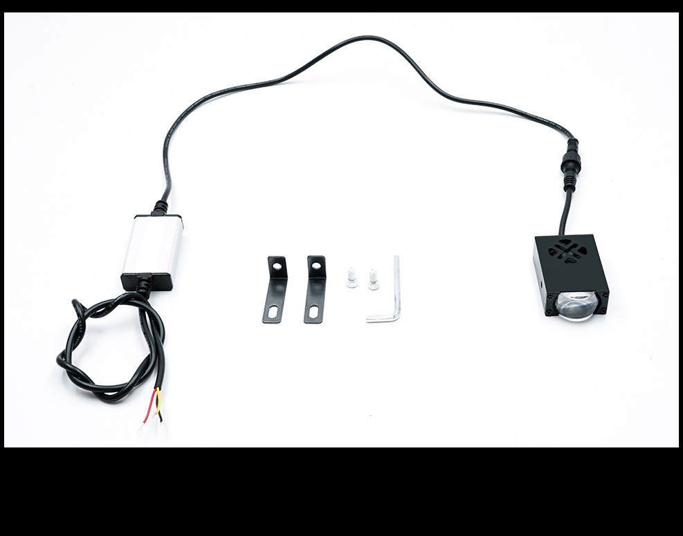 Car Grille Lights, Grille Lights, Led Grille Dual-Color Spotlights, Motorcycle Led Headlights, Grille Lights Modification