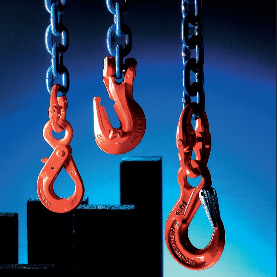 意大利CARTEC进口100级四肢吊具起重链条卡泰克旋转吊钩锁链器