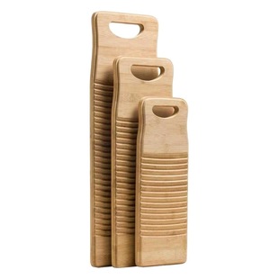Factory wholesale bamboo washboard large mini washboard household thickened small washboard bamboo non-plastic