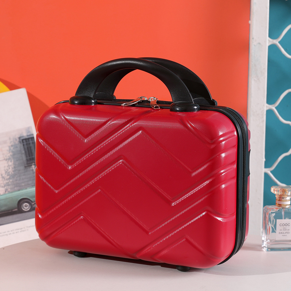 Manufacturer Suitcase Creative Leisure Travel Trendy Makeup Portable Gift Box Mini Travel Storage Box Wholesale