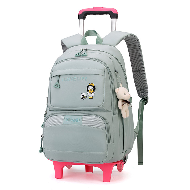 2022 pescado natural estudiante mochila 3-6 grado ligero de gran capacidad de múltiples capas transpirable transfronteriza Venta caliente