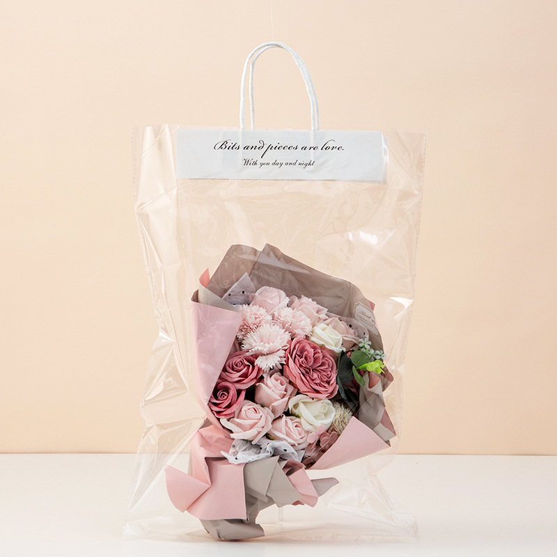 儿童pp手提袋生日礼品袋幼儿园礼物袋透明伴手礼袋子喜糖伴手礼袋