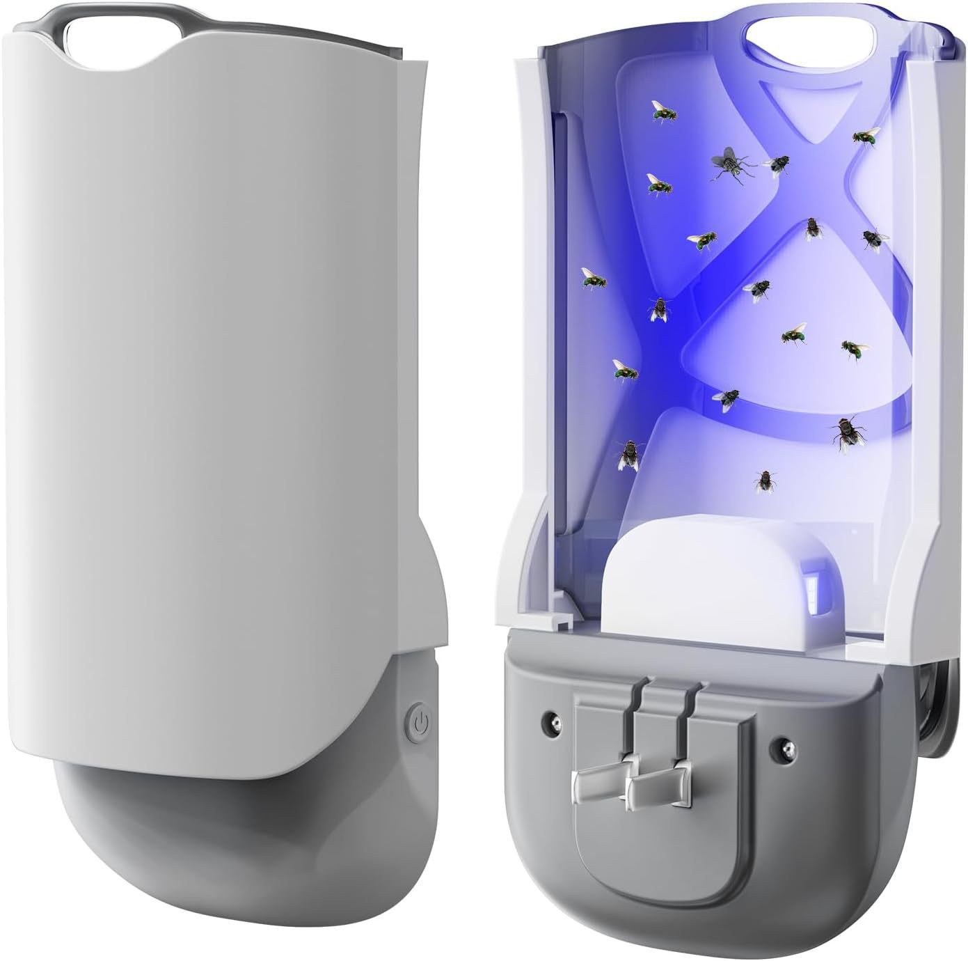 Removable Cover Zevo Same Model Sticky Mosquito Killer Lamp Fly Trap Indoor Insect Catcher with Replaceable Ink Cartridge