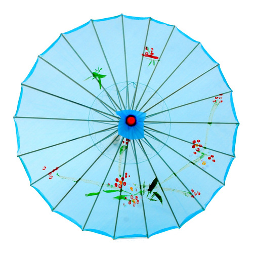 Dance umbrella performance prop umbrella transparent silk umbrella classical umbrella square dance umbrella catwalk dance umbrella craft decorative umbrella