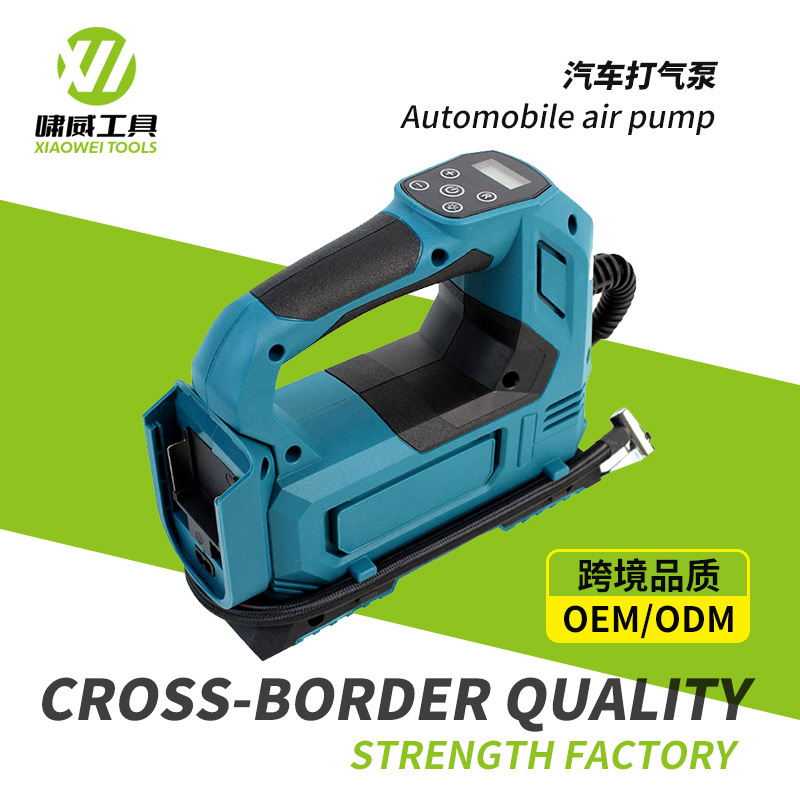 便携小型电动汽车轮胎高压打气泵便携迷你12v家用车载充气泵