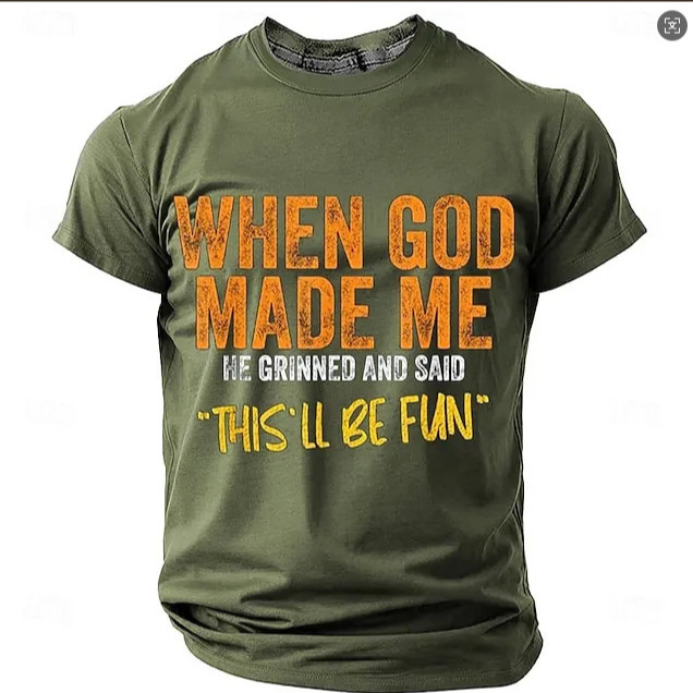 2025欧美夏季男装新款短袖 3D数码印花个性图案休闲 男装短袖 T恤