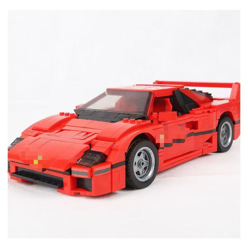 Chinese Building Blocks Creative Versatile Technology Series Ferrari 40 Sports Car 10248 Assembly Building Block Toy 21004